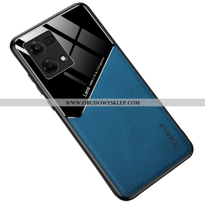 Etui do Oppo Reno 7 Wysokiej Jakości Sztuczna Skóra