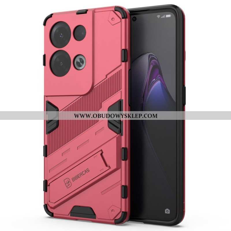 Etui do Oppo Reno 8 Pro Zdejmowany Stojak W Dwóch Pozycjach Bez Użycia Rąk