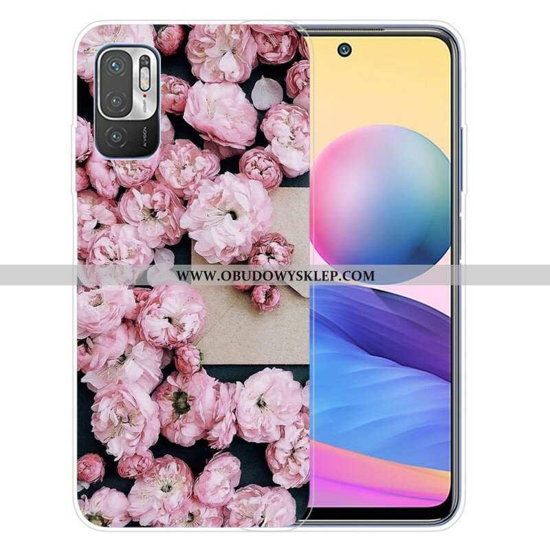 Etui do Poco M3 Pro 5G Intensywne Kwiaty