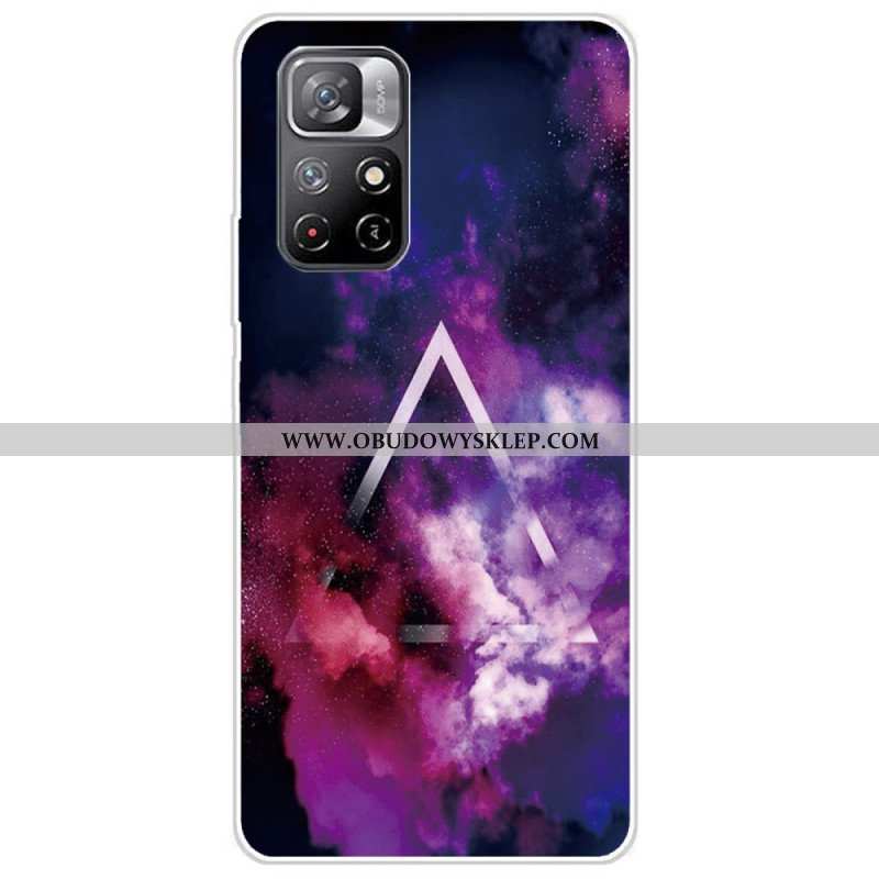 Etui do Poco M4 Pro 5G Elastyczna Geometria