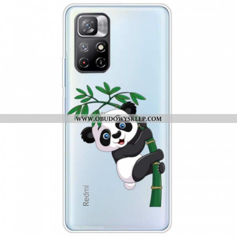 Etui do Poco M4 Pro 5G Panda Na Bambusie