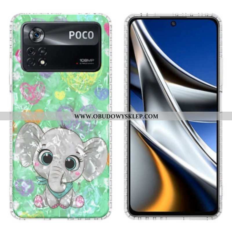 Etui do Poco X4 Pro 5G Stylowy Słoń