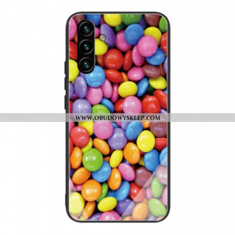 Etui do Samsung Galaxy A13 5G / A04s Cukierki Ze Szkła Hartowanego