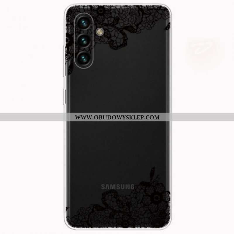 Etui do Samsung Galaxy A13 5G / A04s Delikatna Koronka