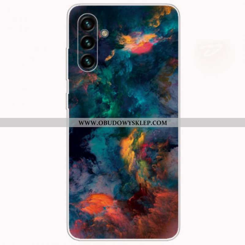 Etui do Samsung Galaxy A13 5G / A04s Kolorowe Chmury