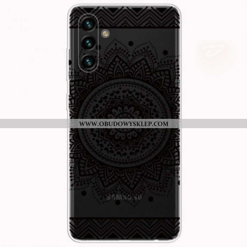 Etui do Samsung Galaxy A13 5G / A04s Mandala Z Pojedynczym Kwiatem