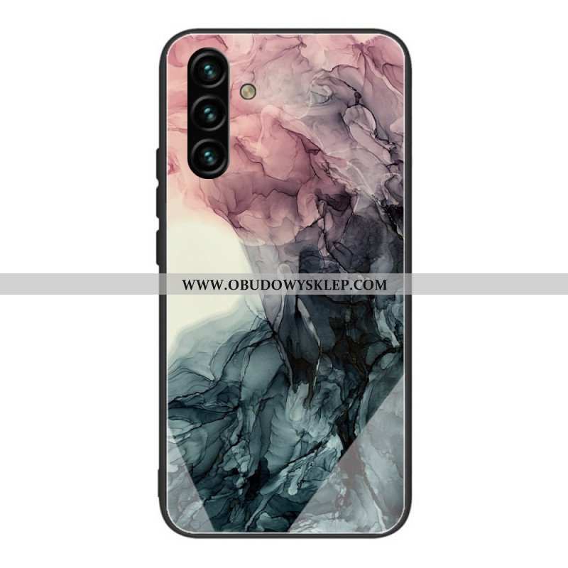 Etui do Samsung Galaxy A13 5G / A04s Marmurowe Szkło Hartowane