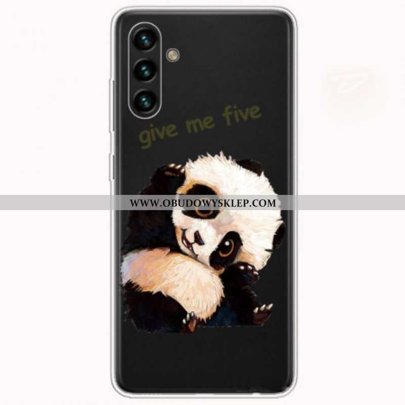 Etui do Samsung Galaxy A13 5G / A04s Panda Daj Mi Piątkę