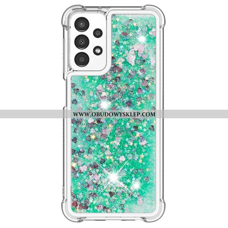 Etui do Samsung Galaxy A13 Pragnienia Cekiny