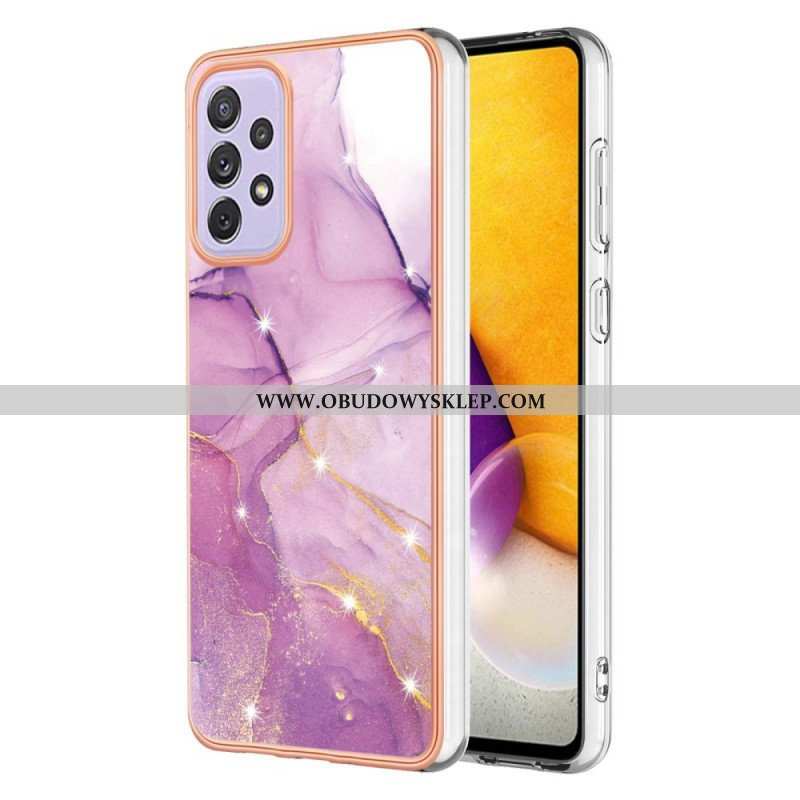 Etui do Samsung Galaxy A13 Silikonowy Elastyczny Marmur