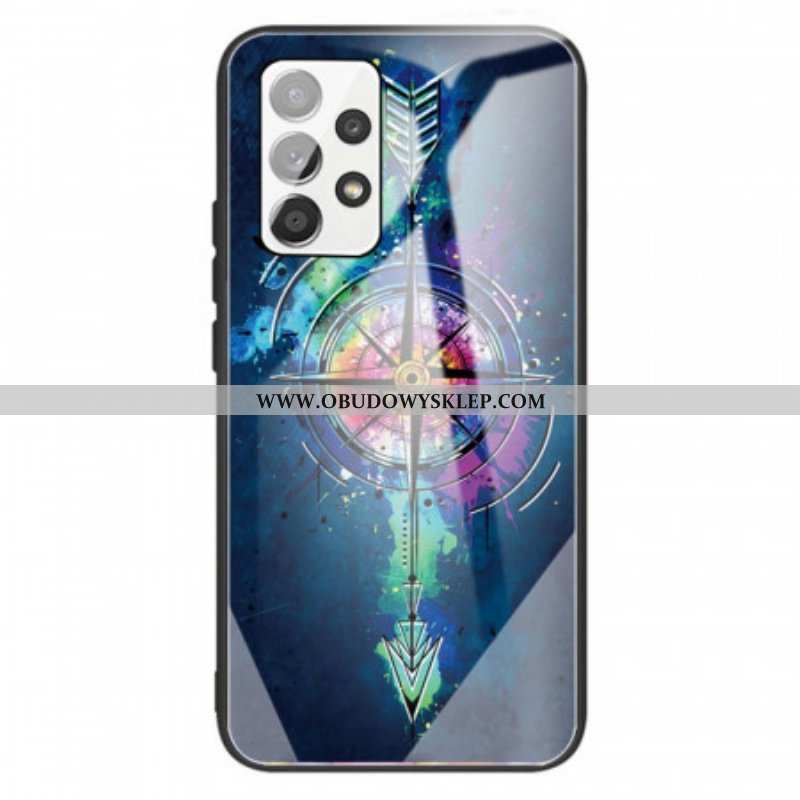 Etui do Samsung Galaxy A13 Strzała Ze Szkła Hartowanego