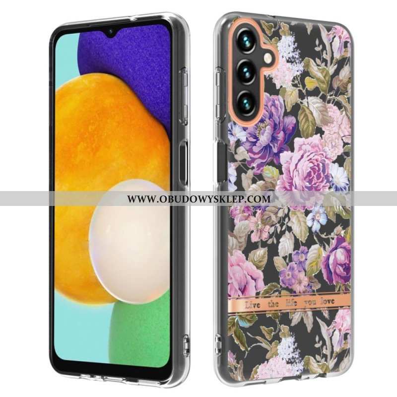 Etui do Samsung Galaxy A14 / A14 5G Kolorowe Kwiaty