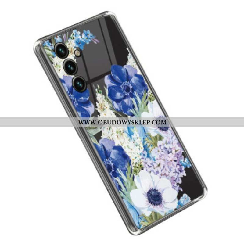 Etui do Samsung Galaxy A14 / A14 5G Przezroczysty Roślinny