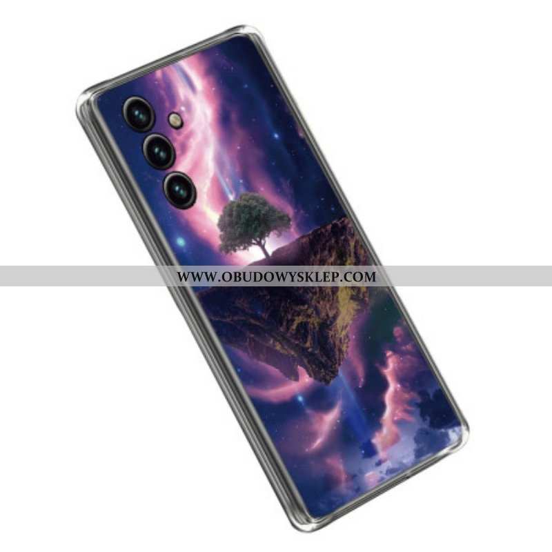 Etui do Samsung Galaxy A14 / A14 5G Silikonowe Futurystyczne Drzewo