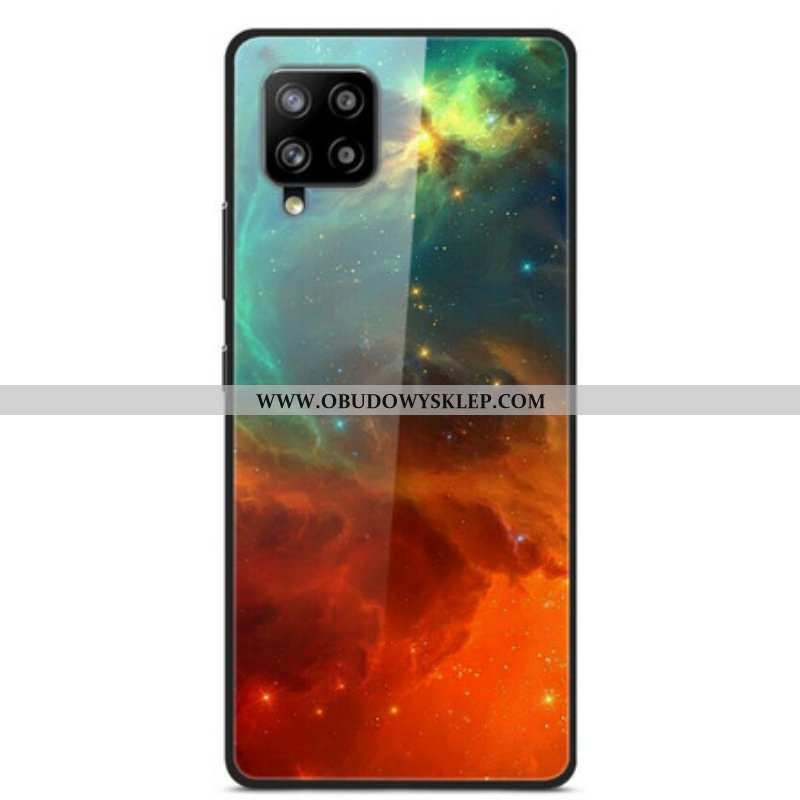 Etui do Samsung Galaxy A42 5G Czerwone I Zielone Niebo