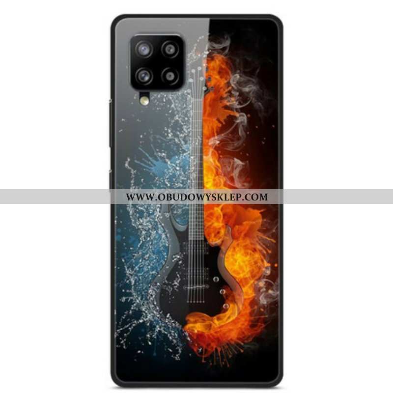 Etui do Samsung Galaxy A42 5G Gitara Ze Szkła Hartowanego