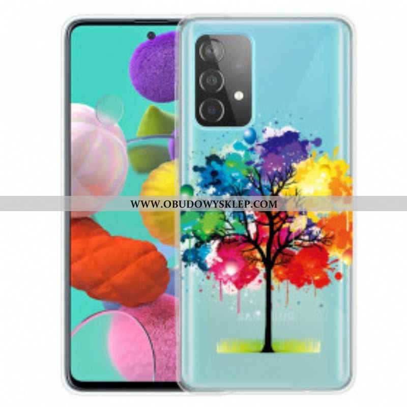 Etui do Samsung Galaxy A52 4G / A52 5G / A52s 5G Akwarela Drzewo