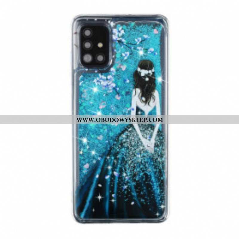 Etui do Samsung Galaxy A52 4G / A52 5G / A52s 5G Kobieta Cekiny