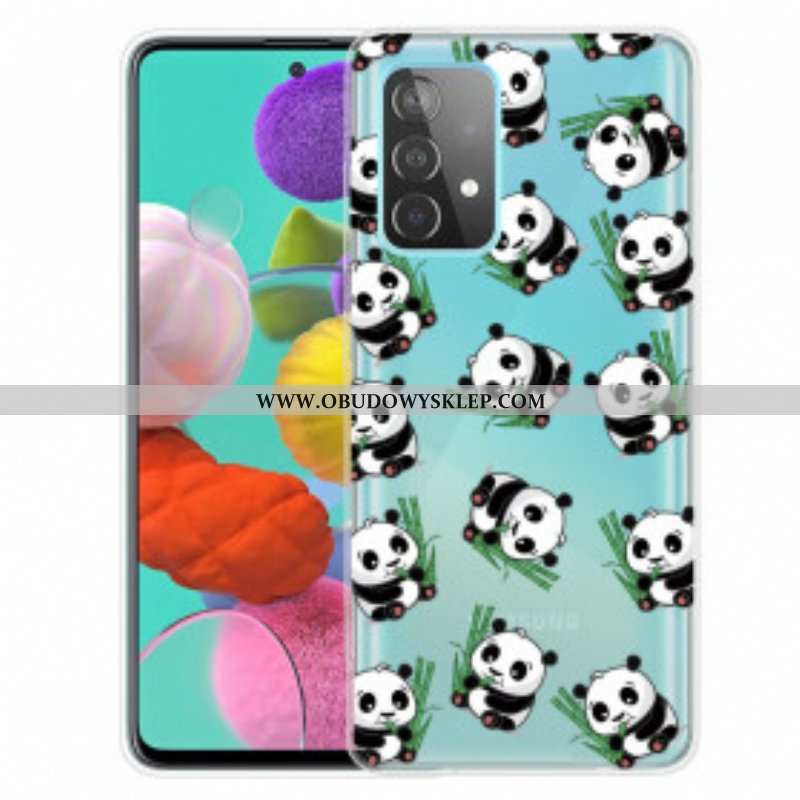 Etui do Samsung Galaxy A52 4G / A52 5G / A52s 5G Małe Pandy