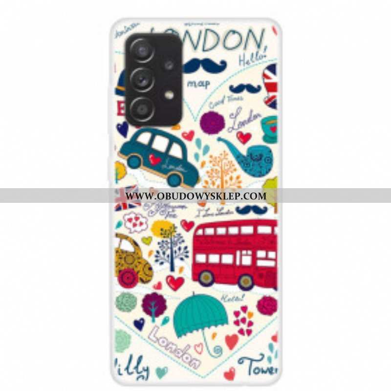 Etui do Samsung Galaxy A52 4G / A52 5G / A52s 5G Życie W Londynie