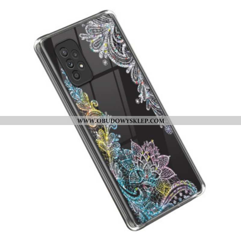 Etui do Samsung Galaxy A53 5G Bezszwowa Koronkowa Mandala