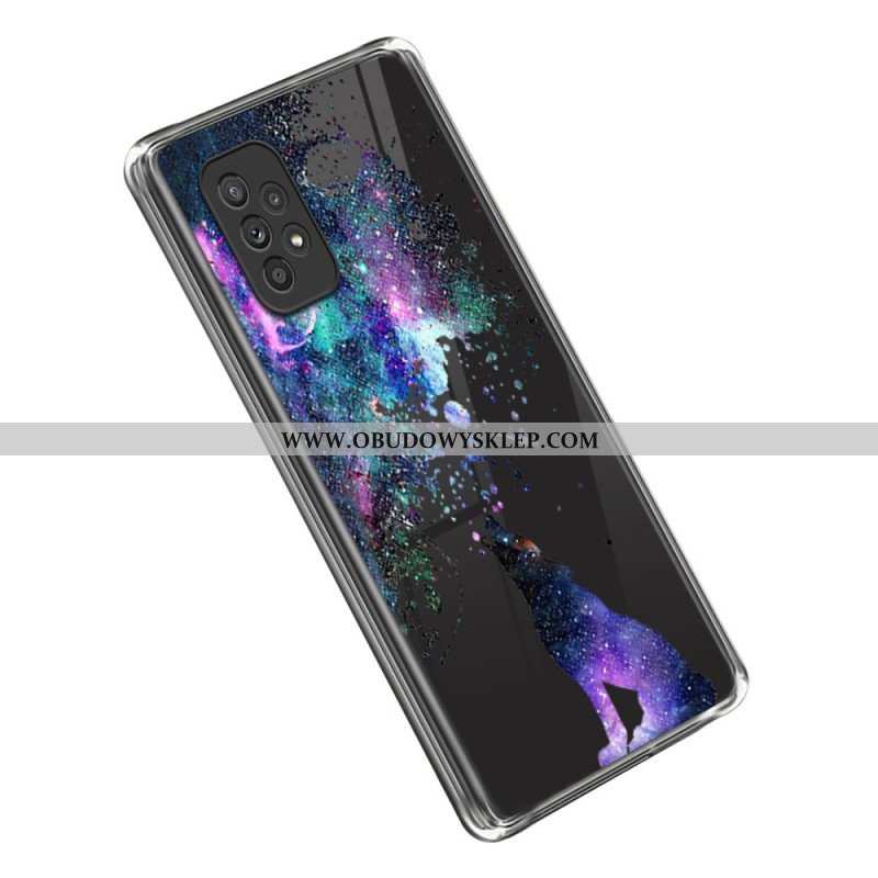 Etui do Samsung Galaxy A53 5G Bezszwowe Wilki