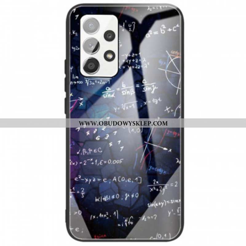 Etui do Samsung Galaxy A53 5G Obliczenia Matematyczne Ze Szkła Hartowanego