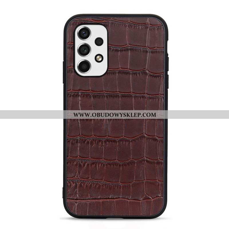 Etui do Samsung Galaxy A53 5G Oryginalna Skóra Krokodyla