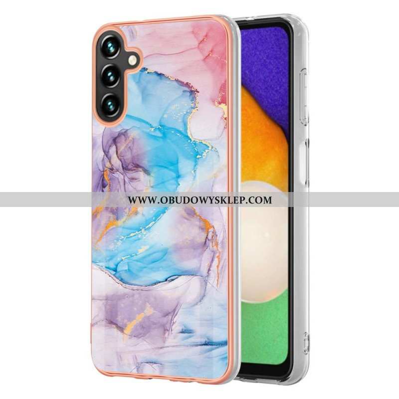 Etui do Samsung Galaxy A54 5G Akwarela Marmuru