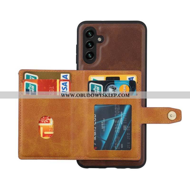 Etui do Samsung Galaxy A54 5G Pasek Podtrzymujący Posiadacza Karty