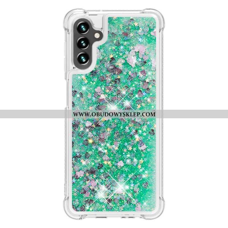 Etui do Samsung Galaxy A54 5G Pragnienia Cekiny