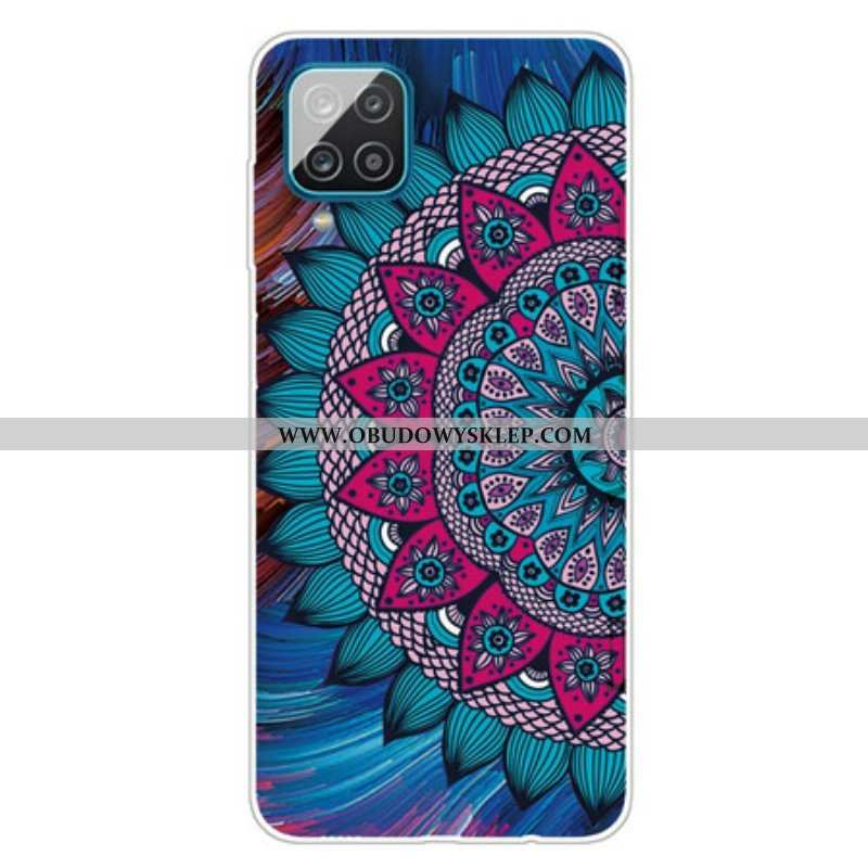 Etui do Samsung Galaxy M12 / A12 Kolorowa Mandala