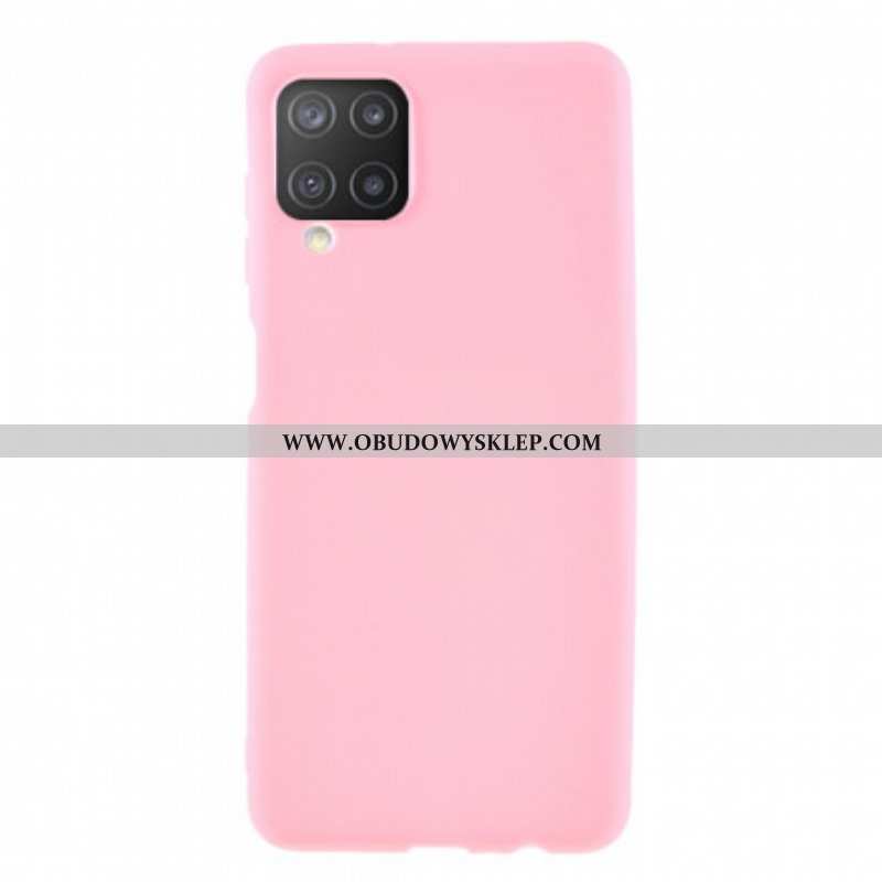 Etui do Samsung Galaxy M12 / A12 Matowy Silikon