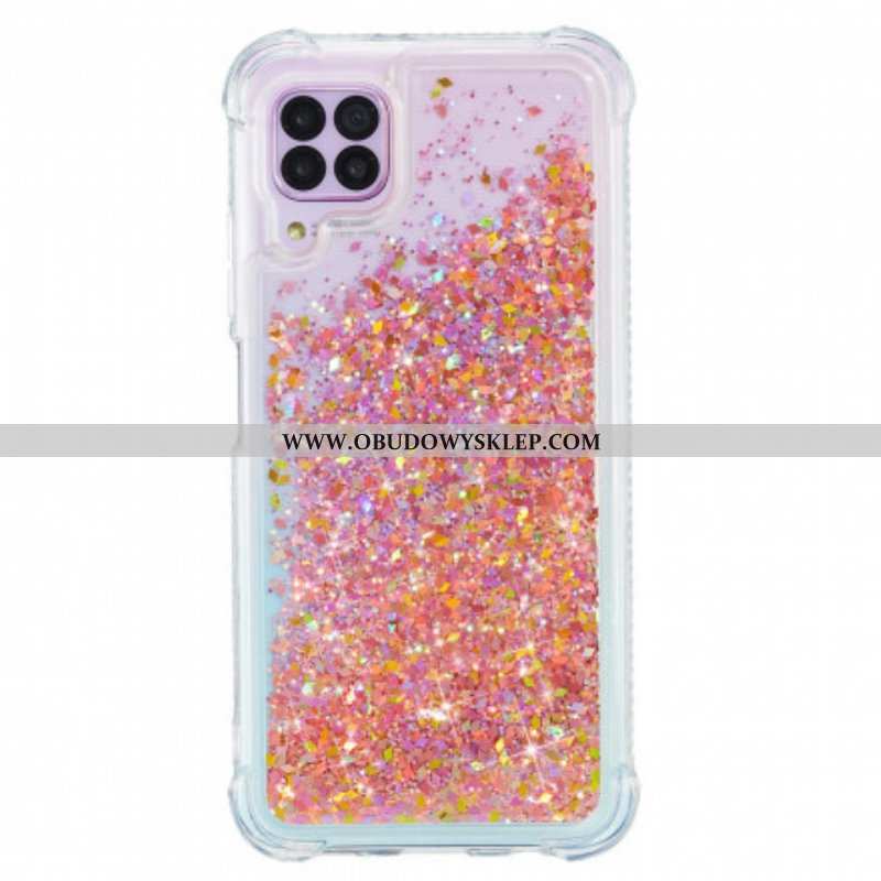 Etui do Samsung Galaxy M12 / A12 Pragnienia Cekiny