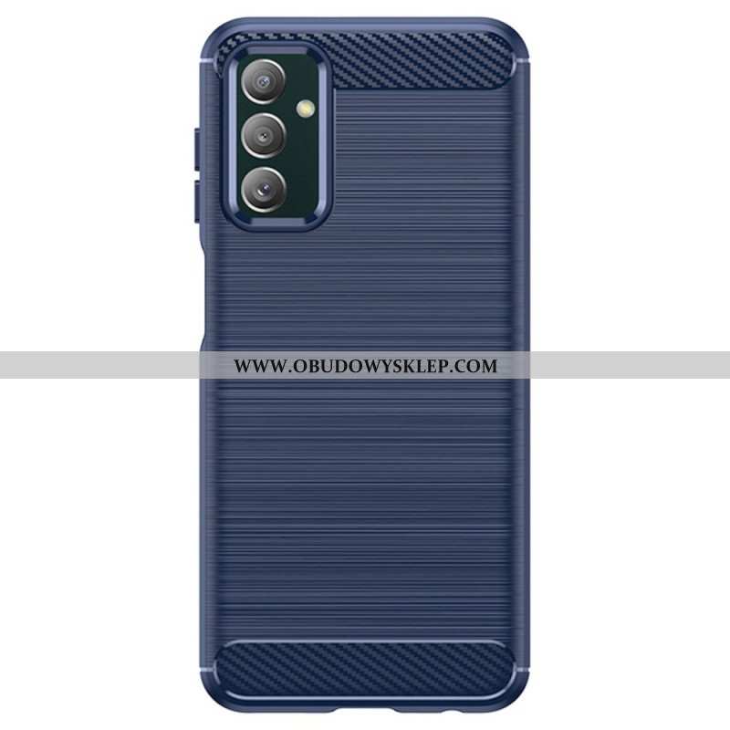 Etui do Samsung Galaxy M13 Szczotkowane Włókno Węglowe