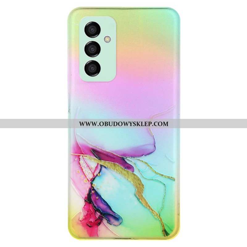 Etui do Samsung Galaxy M23 5G Marmur Z Efektem Lasera