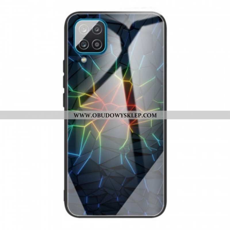 Etui do Samsung Galaxy M32 Geometria Szkło Hartowane