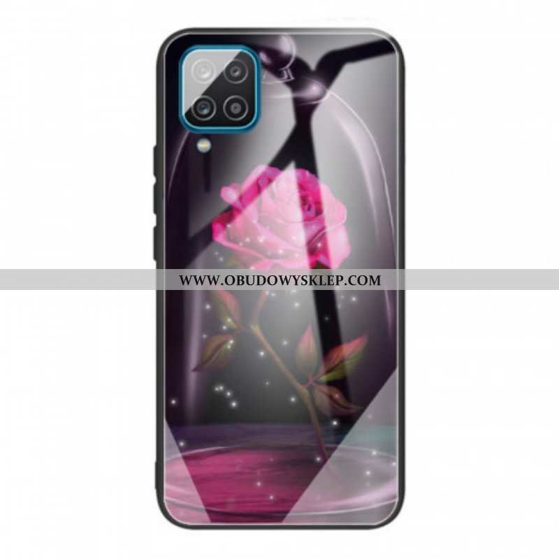 Etui do Samsung Galaxy M32 Magiczne Różowe Szkło Hartowane