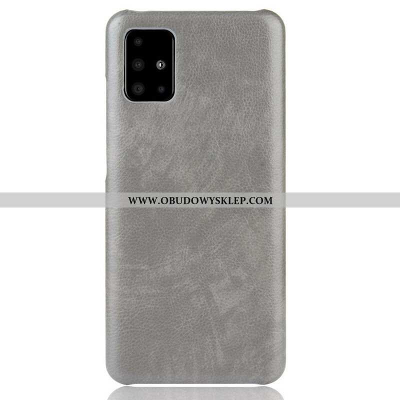 Etui do Samsung Galaxy M51 Efekt Skóry Liczi