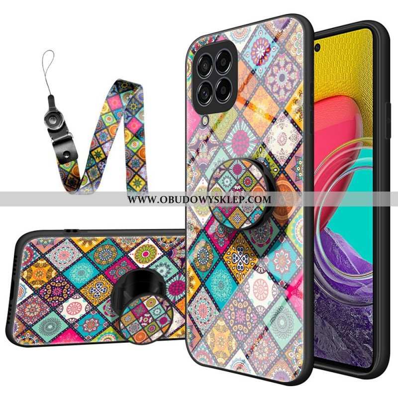 Etui do Samsung Galaxy M53 5G Coś Pozszywanego Z Kawałków