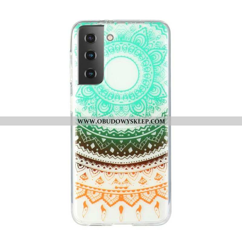 Etui do Samsung Galaxy S21 5G Bezszwowa Kwiatowa Mandala