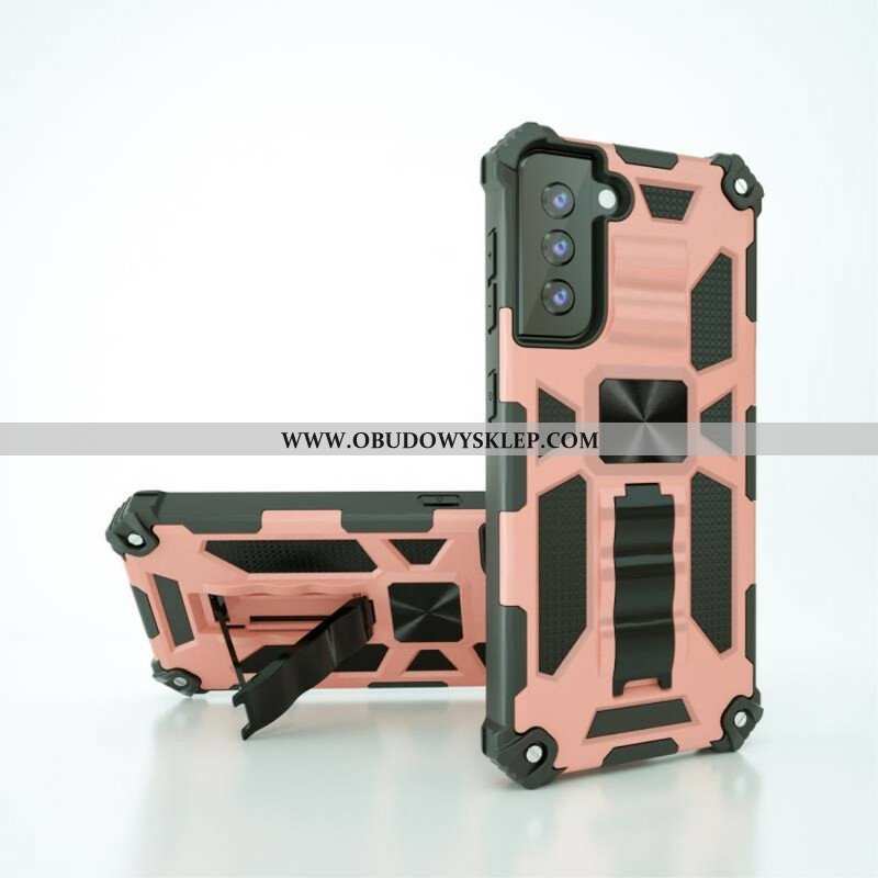 Etui do Samsung Galaxy S21 5G Dwukolorowe Wyjmowane Wsparcie