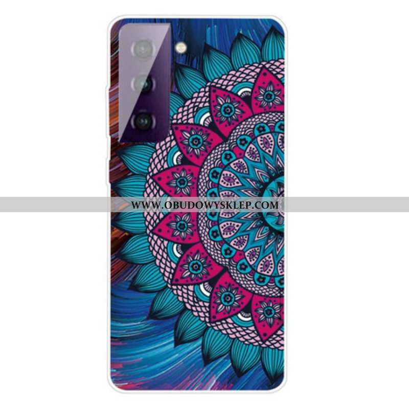 Etui do Samsung Galaxy S21 5G Kolorowa Mandala