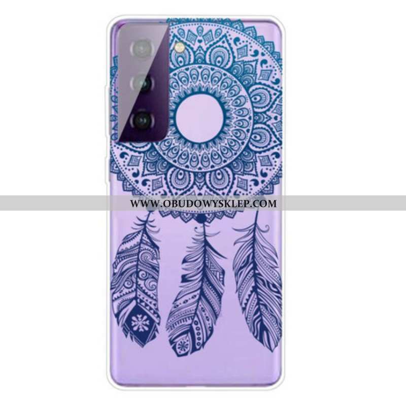 Etui do Samsung Galaxy S21 5G Mandala Z Pojedynczym Kwiatem