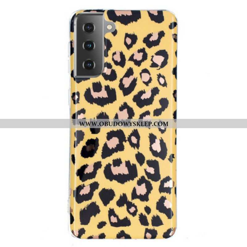 Etui do Samsung Galaxy S21 5G Marmur W Stylu Lamparta