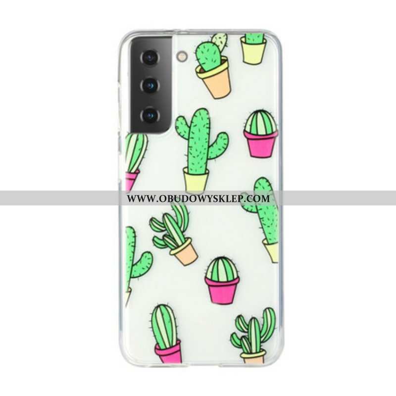 Etui do Samsung Galaxy S21 5G Mini Kaktusy