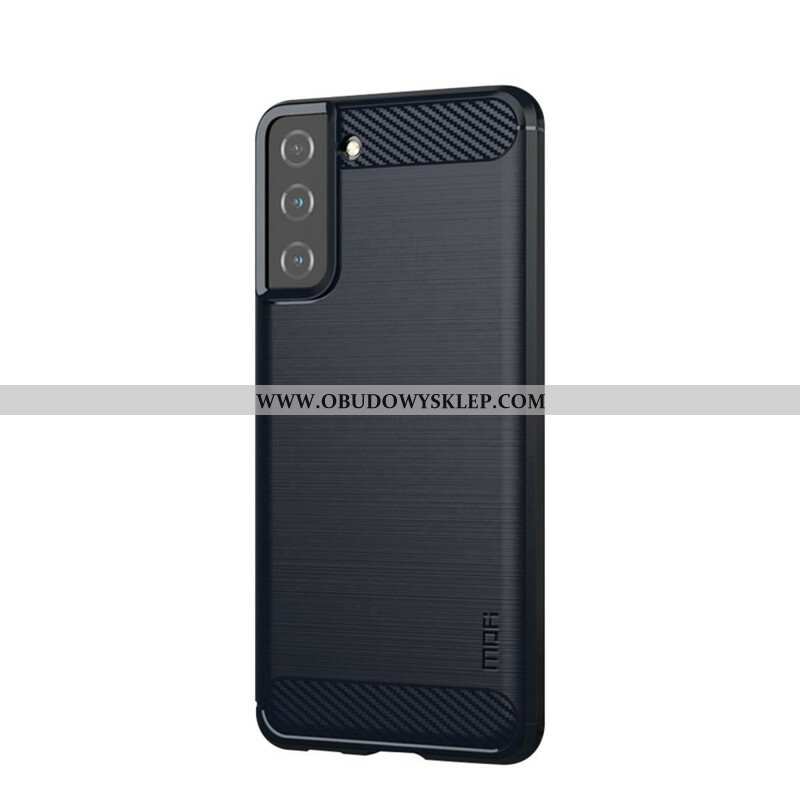 Etui do Samsung Galaxy S21 5G Szczotkowane Włókno Węglowe Mofi