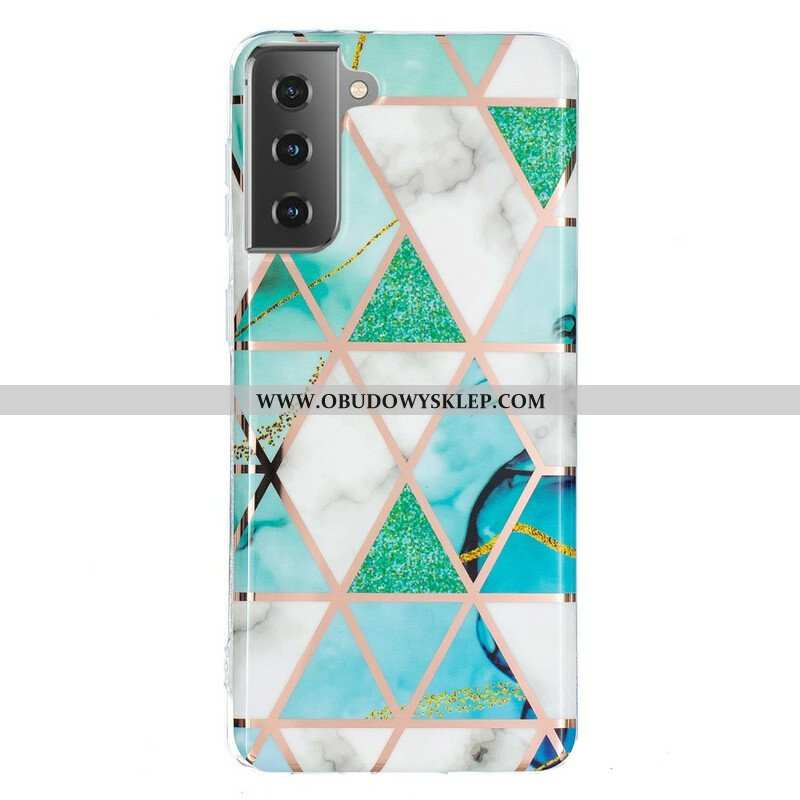 Etui do Samsung Galaxy S21 5G Ultra Designerski Marmur