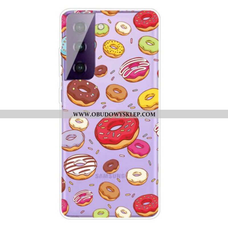 Etui do Samsung Galaxy S21 FE Kocham Pączki