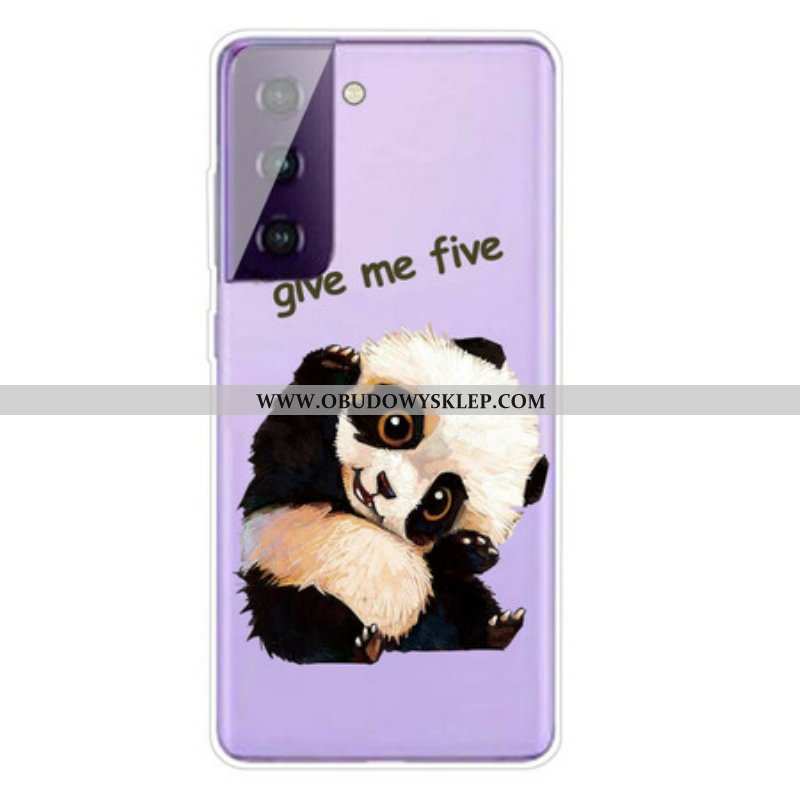 Etui do Samsung Galaxy S21 FE Panda Daj Mi Piątkę